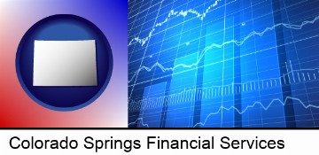 a financial chart in Colorado Springs, CO