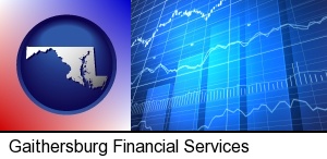 Gaithersburg, Maryland - a financial chart