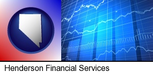 a financial chart in Henderson, NV