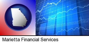 Marietta, Georgia - a financial chart