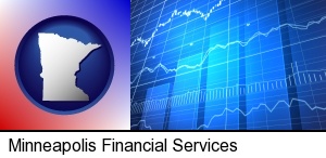Minneapolis, Minnesota - a financial chart