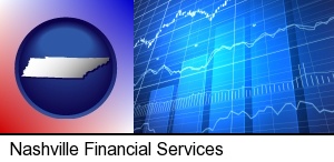 Nashville, Tennessee - a financial chart