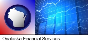 a financial chart in Onalaska, WI