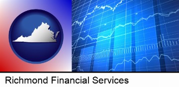 a financial chart in Richmond, VA
