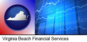 Virginia Beach, Virginia - a financial chart