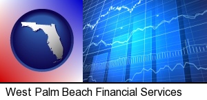 West Palm Beach, Florida - a financial chart