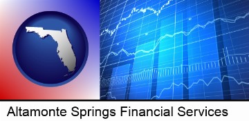a financial chart in Altamonte Springs, FL