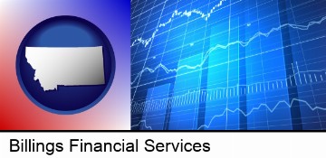 a financial chart in Billings, MT