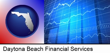 a financial chart in Daytona Beach, FL