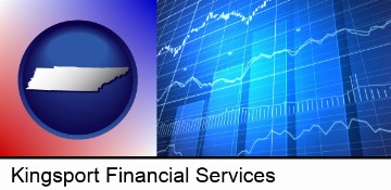 a financial chart in Kingsport, TN