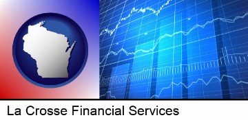 a financial chart in La Crosse, WI